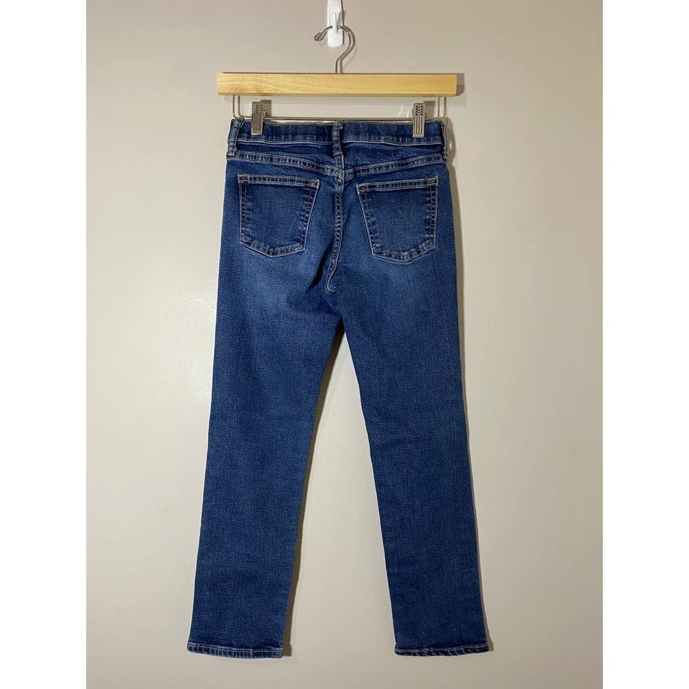 Old‎ Navy Kids Blue Denim Karate Slim Fit Jeans Size 10 Adjustable Waist